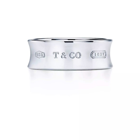 Tiffany 1837 Sterling Silver Ring - Picture 1 of 5